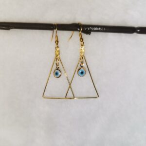Boucles d'oreilles triangles