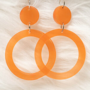 Boucles d'oreilles rondes
