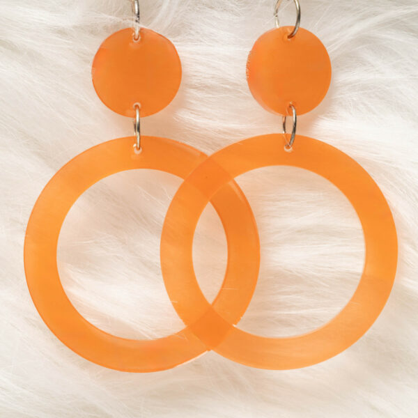 Boucles d'oreilles rondes