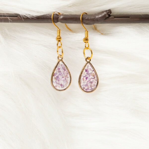 Boucles d'oreilles goutte d'eau