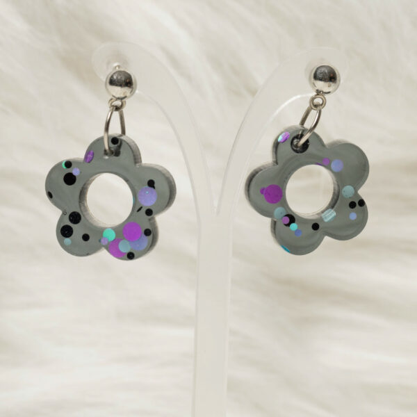 Boucles d'oreilles fleurs