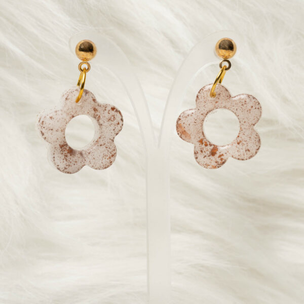 Boucles d'oreilles fleurs