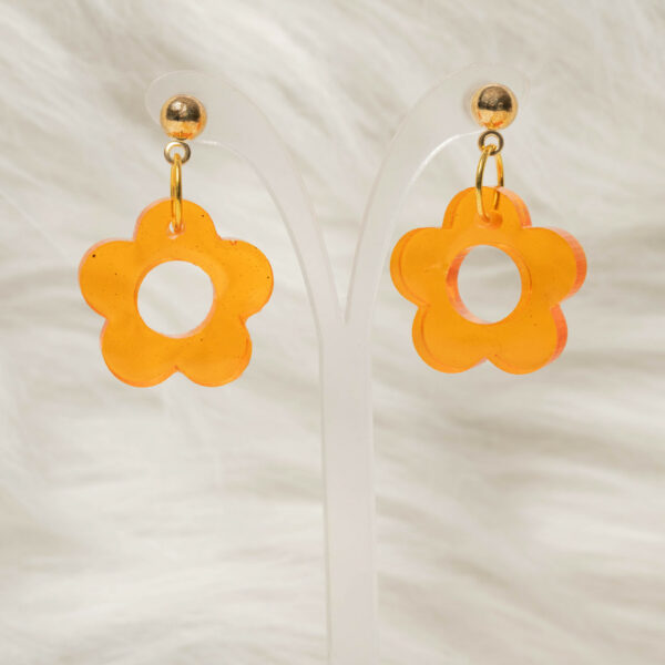 Boucles d'oreilles fleurs