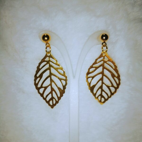 Boucles d'oreilles feuilles