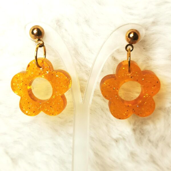 Boucles d'oreilles fleurs