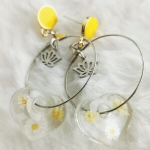 Boucles d'oreilles symétrique