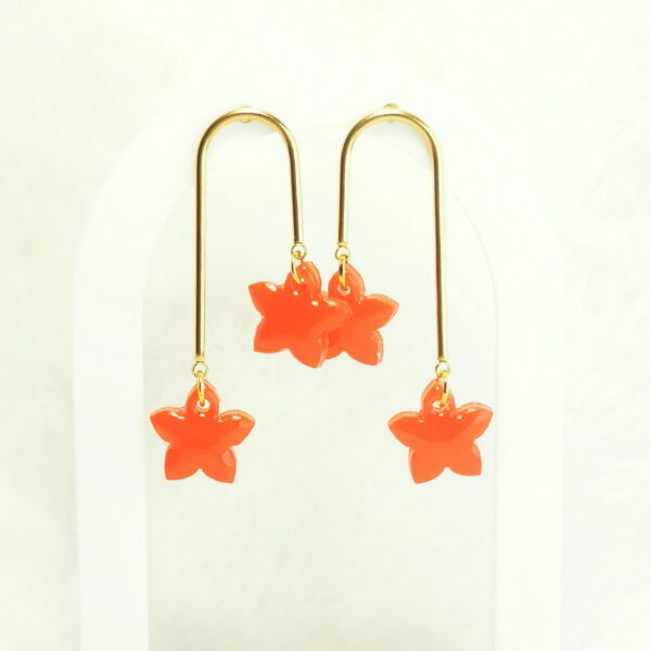Boucles d'oreilles duo d'étoiles – Image 2