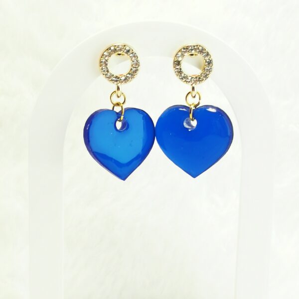 Boucles d'oreilles cœurs – Image 2