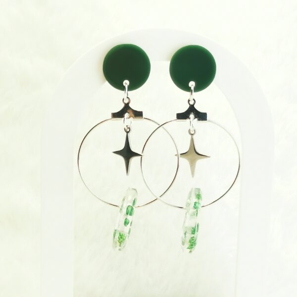 Boucles d'oreilles symétrique – Image 2