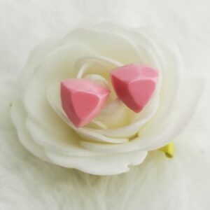 Boucles d'oreilles puces en forme de triangle