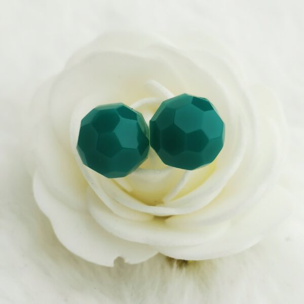 Boucles d'oreilles puces en forme de rond