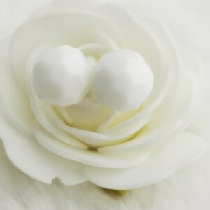 Boucles d'oreilles puces en forme de rond