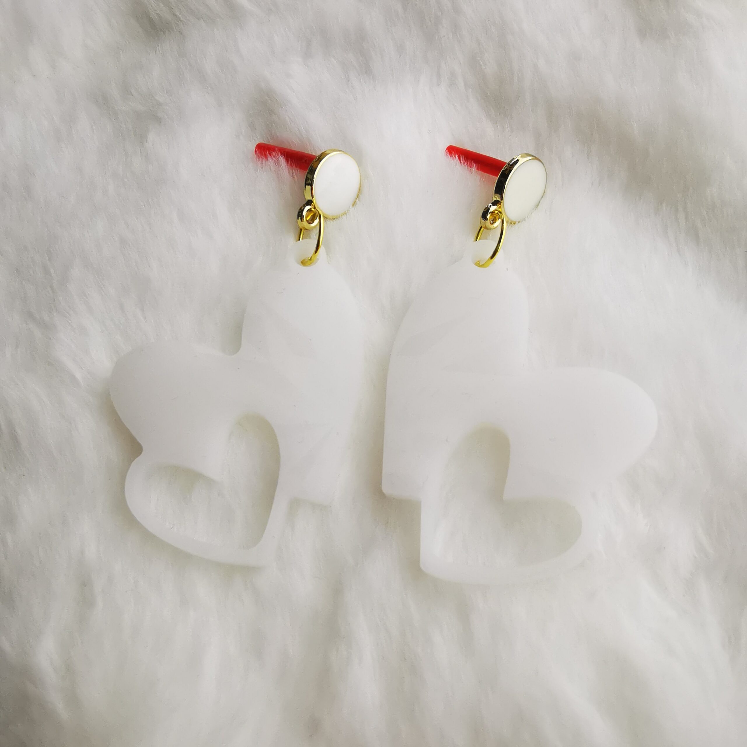 Boucles d'oreilles symétrique