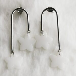 Boucles d'oreilles duo d'étoiles