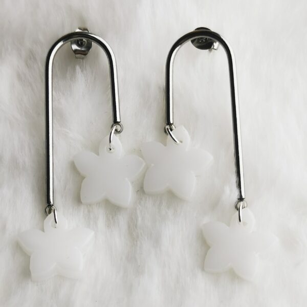 Boucles d'oreilles duo d'étoiles