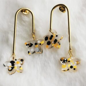 Boucles d'oreilles duo d'étoiles