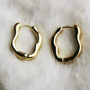 Boucles d'oreilles ovales