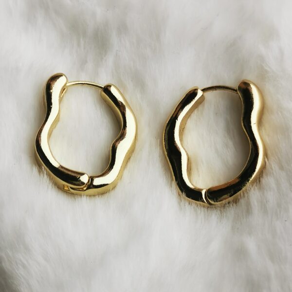 Boucles d'oreilles ovales