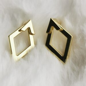 Boucles d'oreilles géometriques