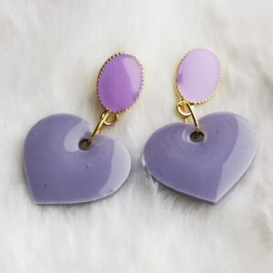 Boucles d'oreilles cœurs