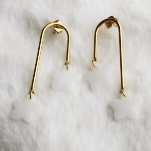 Boucles d'oreilles duo d'étoiles
