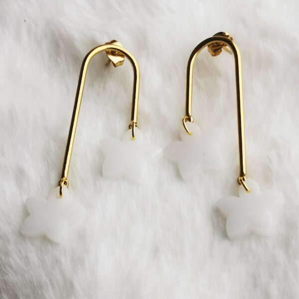Boucles d'oreilles duo d'étoiles
