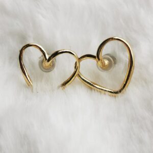 Boucles d'oreilles jolies cœurs