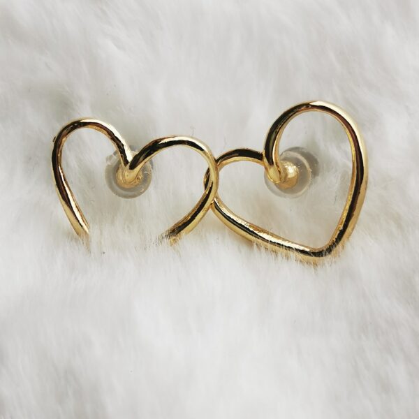 Boucles d'oreilles jolies cœurs
