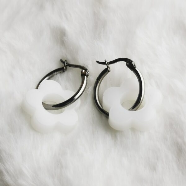 Boucles d'oreilles fleurs