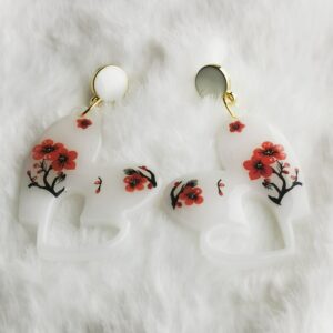 Boucles d'oreilles symétrique