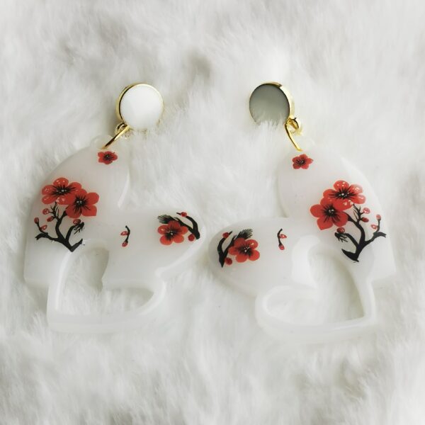 Boucles d'oreilles symétrique