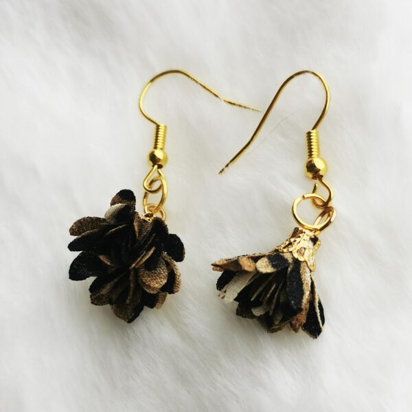 Boucles d'oreilles florales