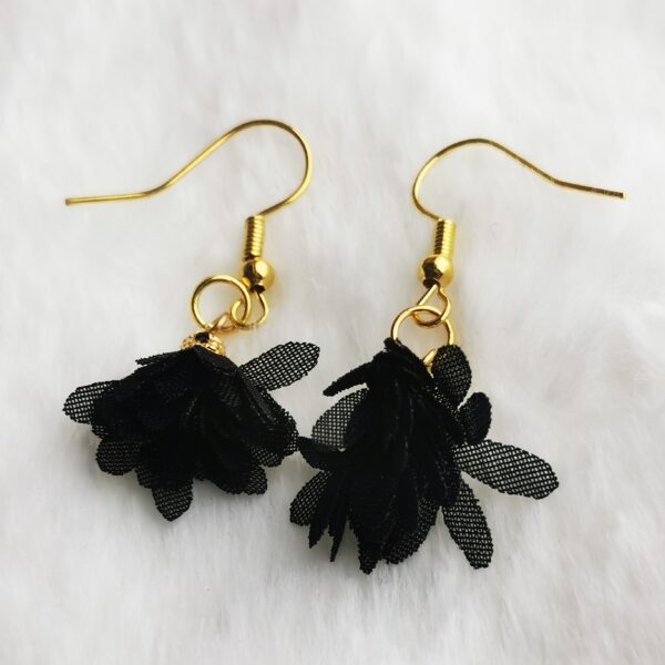 Boucles d'oreilles florales