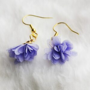 Boucles d'oreilles florales