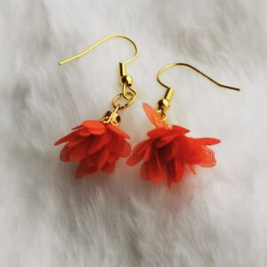 Boucles d'oreilles florales