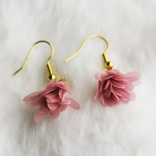 Boucles d'oreilles florales