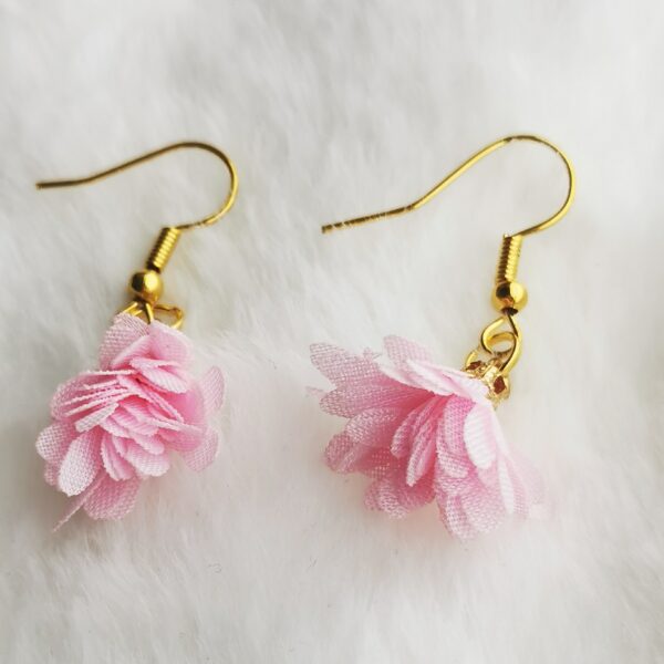 Boucles d'oreilles florales