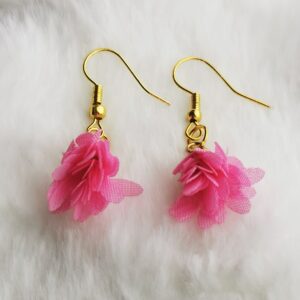 Boucles d'oreilles florales