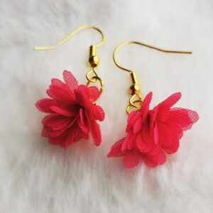 Boucles d'oreilles florales
