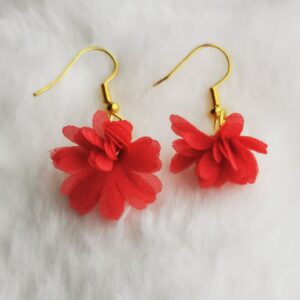 Boucles d'oreilles florales