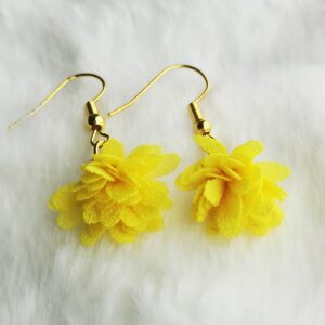 Boucles d'oreilles florales