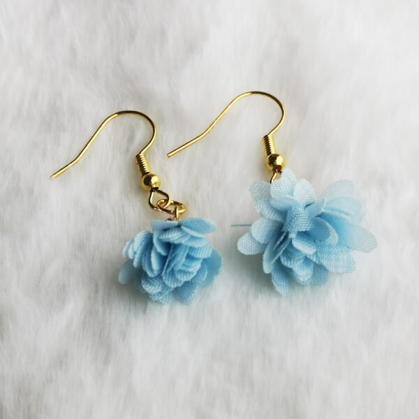 Boucles d'oreilles florales