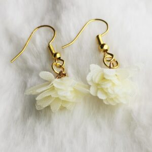 Boucles d'oreilles florales