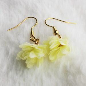 Boucles d'oreilles florales