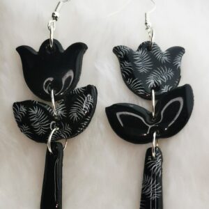Boucles d'oreilles tulipe
