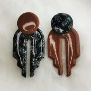 Boucles d'oreilles géométrique