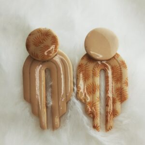 Boucles d'oreilles géométrique