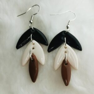 Boucles d'oreilles feuille