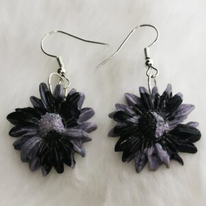 Boucles d'oreilles tournesol