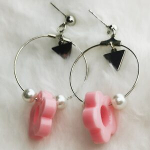 Boucles d'oreilles asymétrique